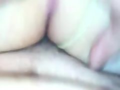 Fucking a bbw up the butthole