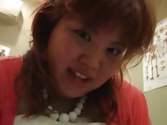 Busty fat asian woman goes for a massage