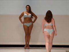 Plus size lingerie models